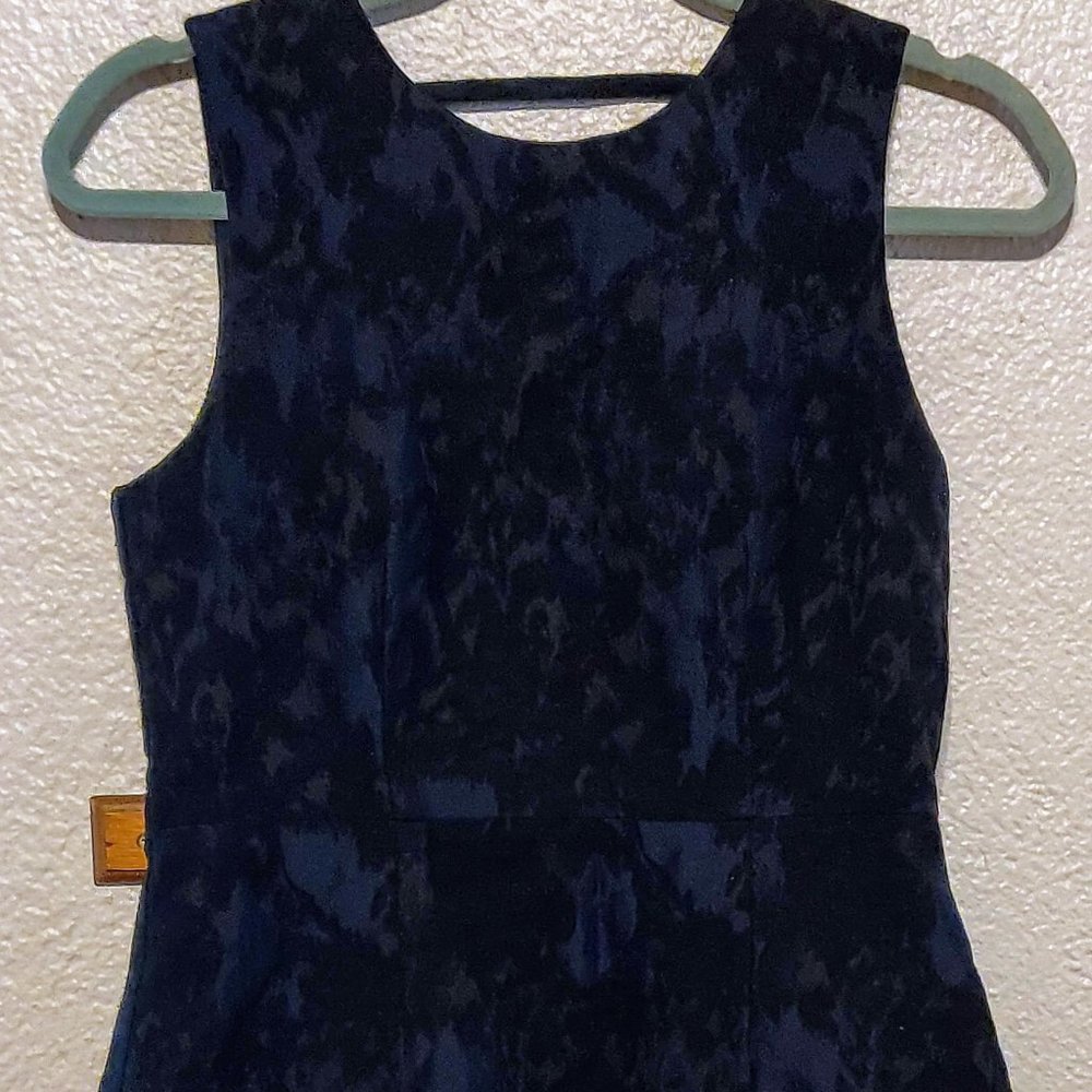 H& M Black and Navy Dress